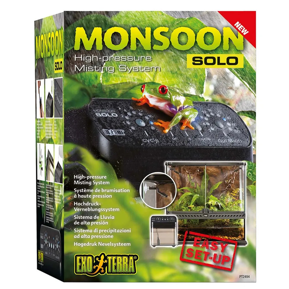 Exoterra Monsoon Solo Dimmaskin - 1.5 L | Endast 1599 kr! - Zoogiganten