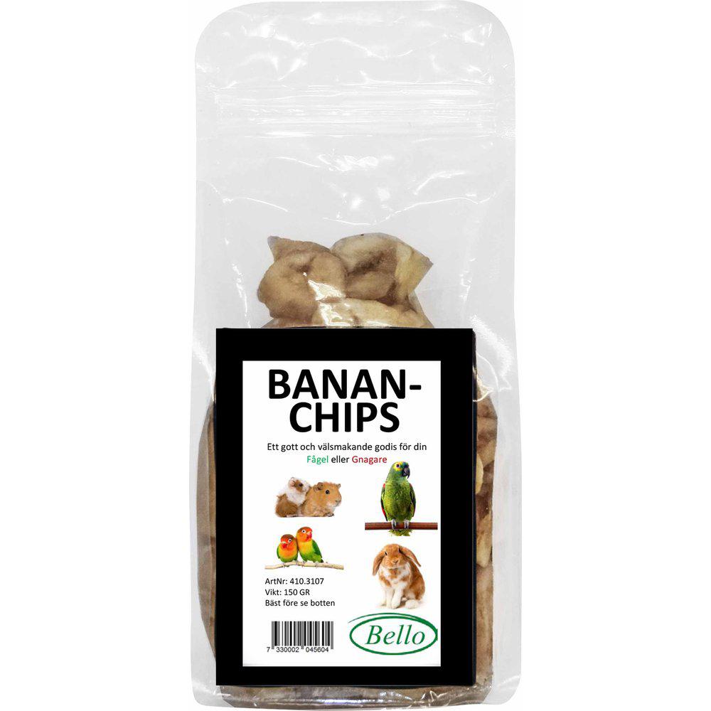 Bello Bananchips - 150 G | Endast 59 kr! - Zoogiganten