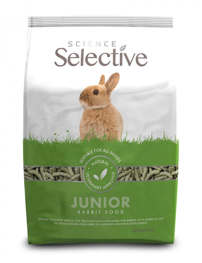 Selective Junior Kaninfoder | Endast 169 kr! - Zoogiganten