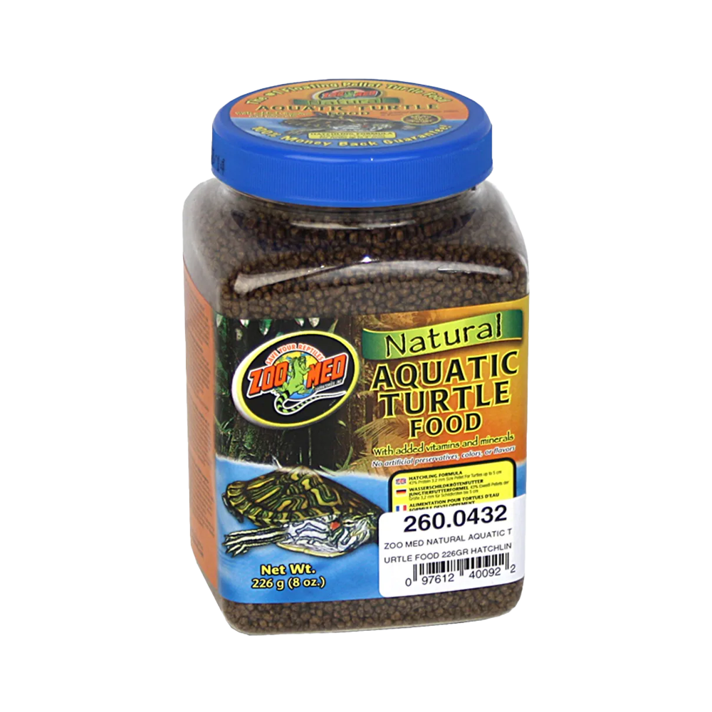 Zoo Med Natural Aquatic Sköldpadda foder Hatchling Formula - 226 G | Endast 139 kr! - Zoogiganten