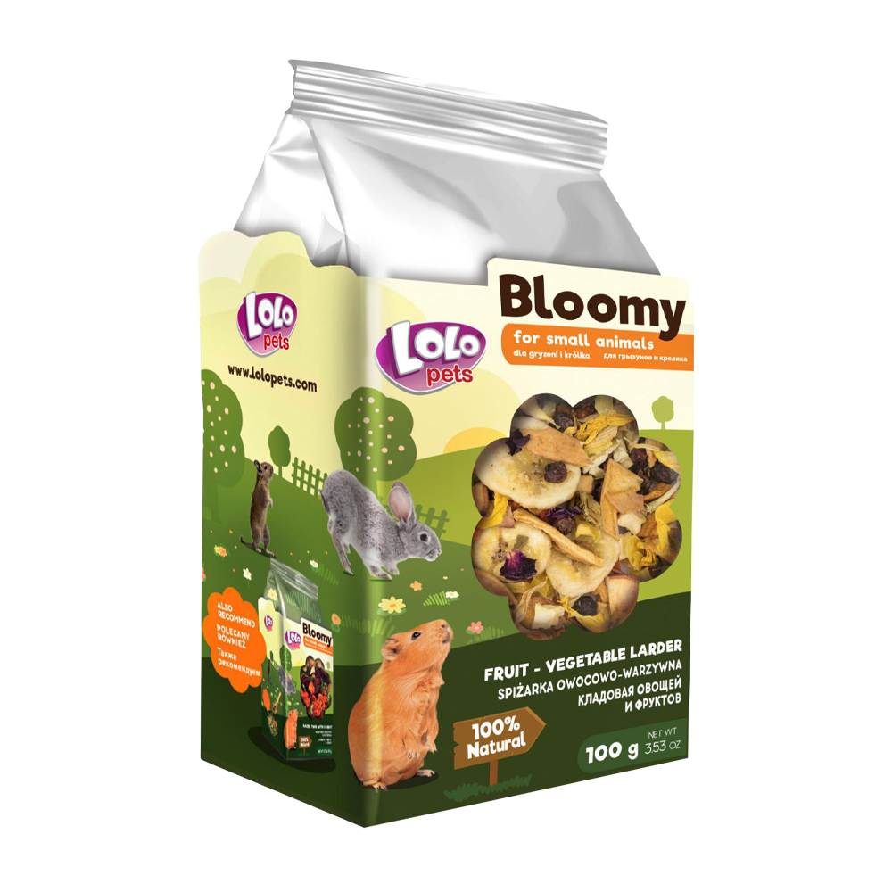 Bloomy Frukt- & Grönsaksförråd - 100 G | Endast 99 kr! - Zoogiganten