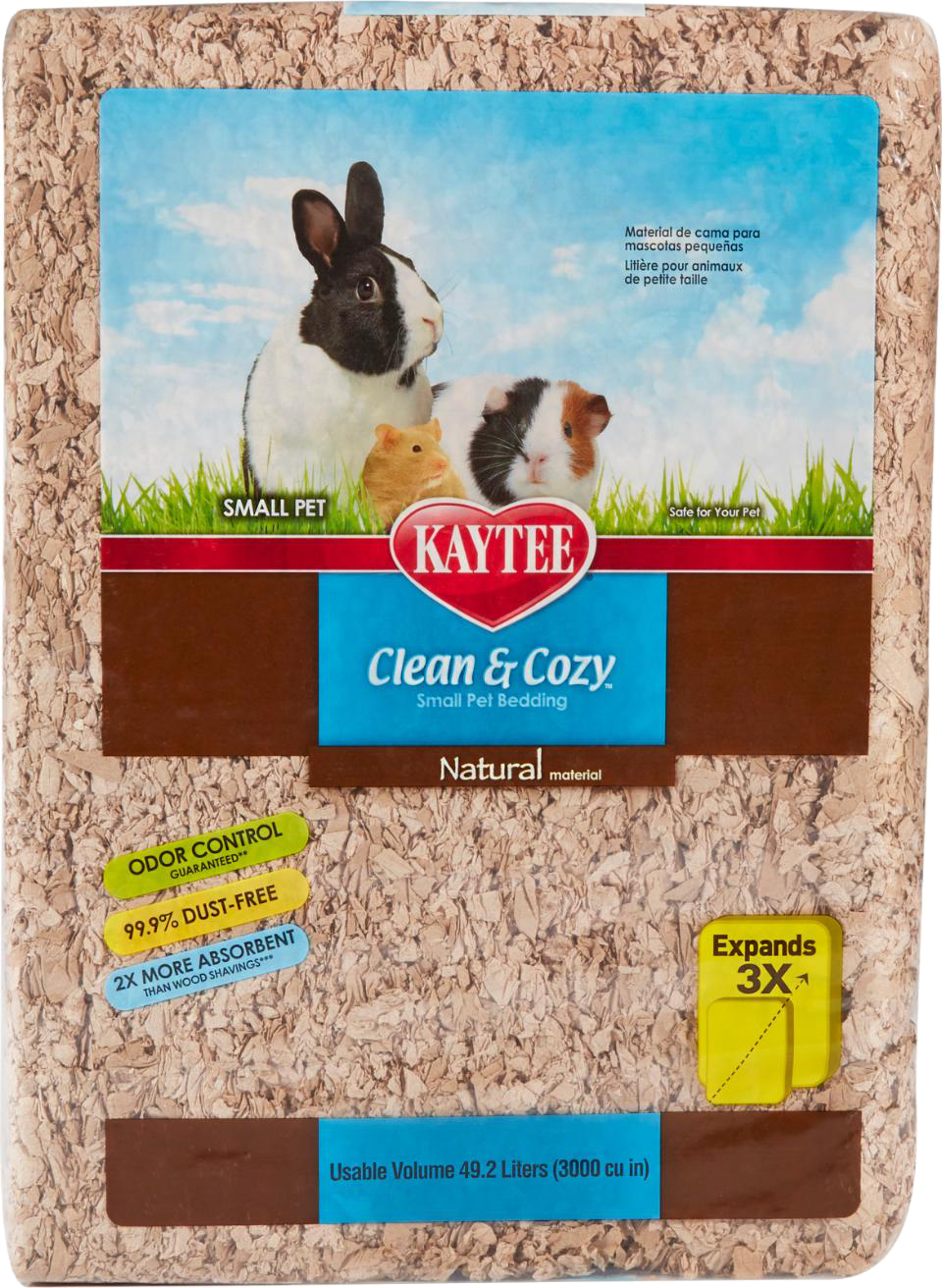 Kaytee Celean & Cozy Natural Bottenströ - 49.2 L | Endast 389 kr! - Zoogiganten