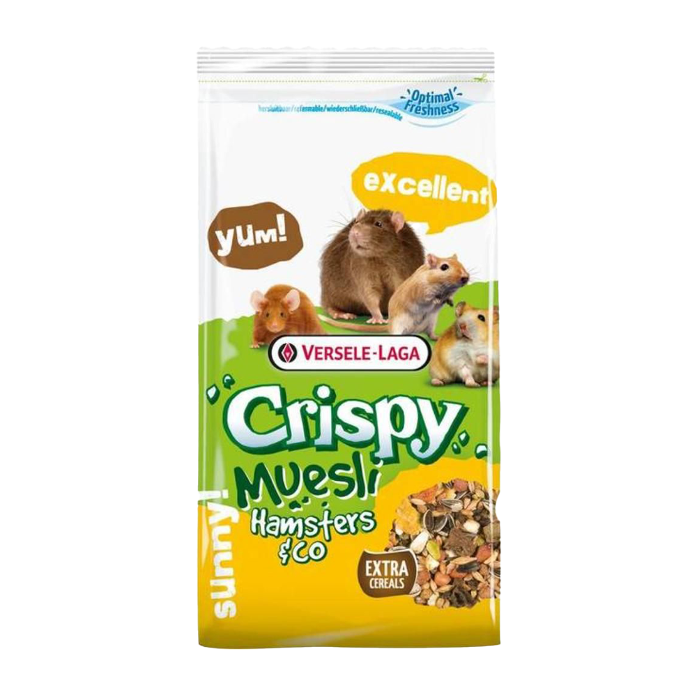 Crispy Müsli Hamster & CO - 2,75 KG | Endast 149 kr! - Zoogiganten