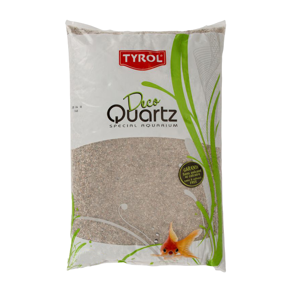 Tyrol Akvariegrus Quartz Natural - 1-3 mm | Endast 59 kr! - Zoogiganten