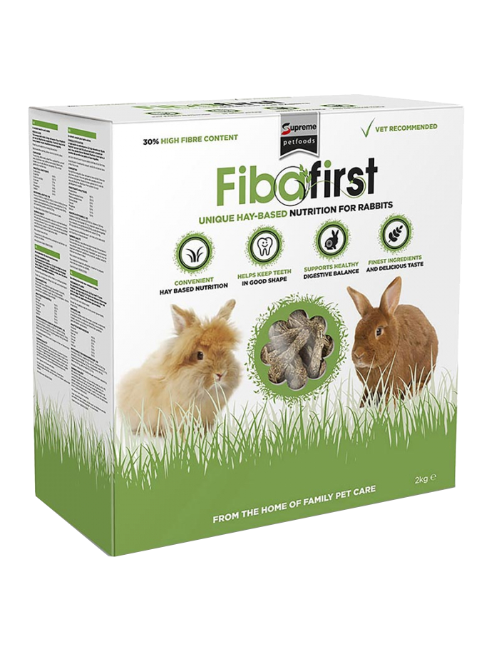 Fibafirst Kaninfoder - 2 KG | Endast 399 kr! - Zoogiganten