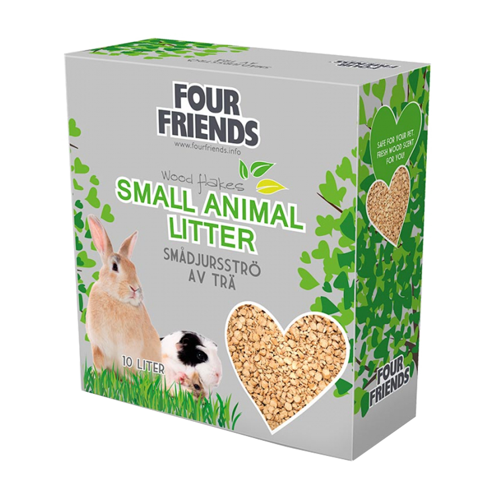 FourFriends Smådjur Litter | Endast 169 kr! - Zoogiganten