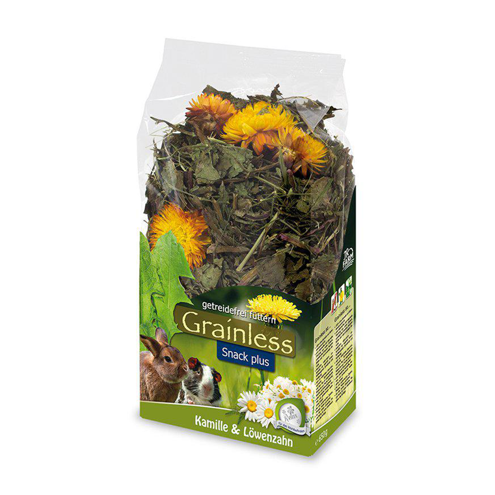 JR Farm Grainless Plus Kamomill & Maskros - 100 G | Endast 79 kr! - Zoogiganten