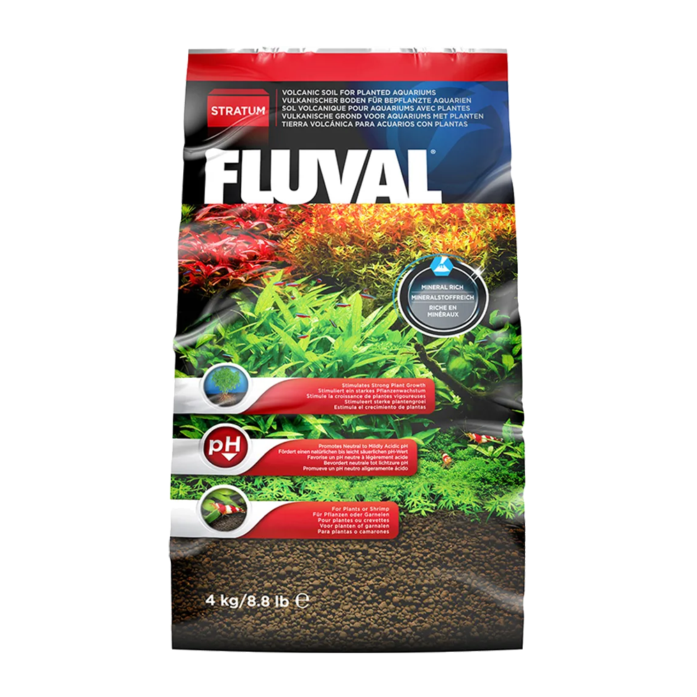 Fluval Plant & Shrimp Stratum - 4 KG | Endast 349 kr! - Zoogiganten