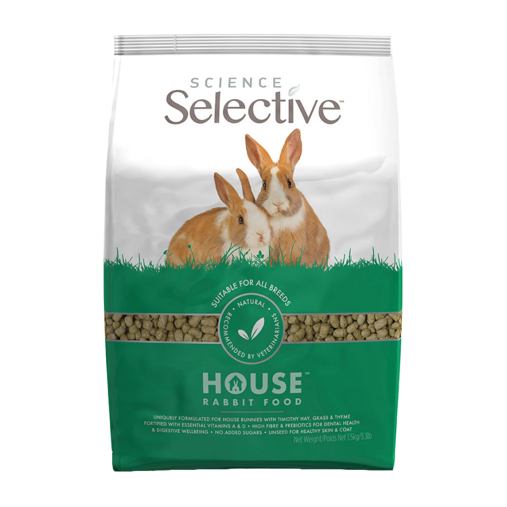 Selective House Kaninfoder - 1,5 KG | Endast 199 kr! - Zoogiganten