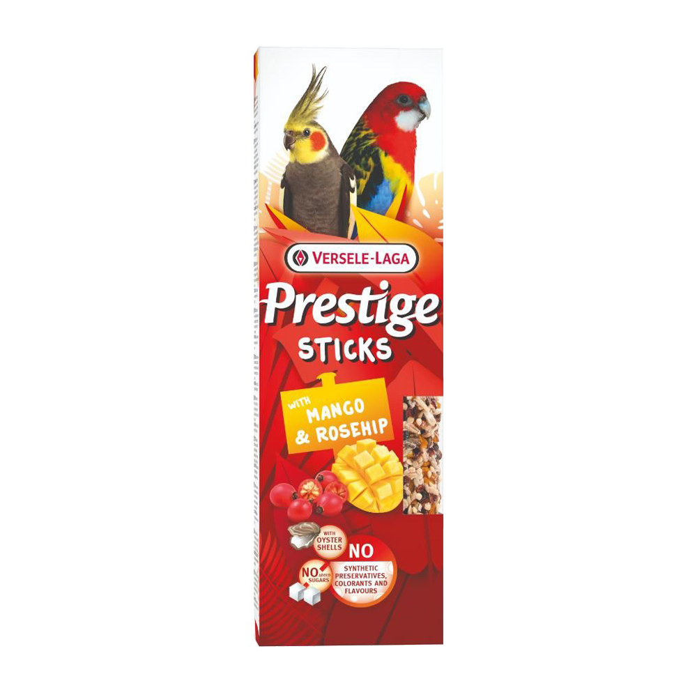 Sticks Parakit Mango & Nypon - 2 ST | Endast 99 kr! - Zoogiganten