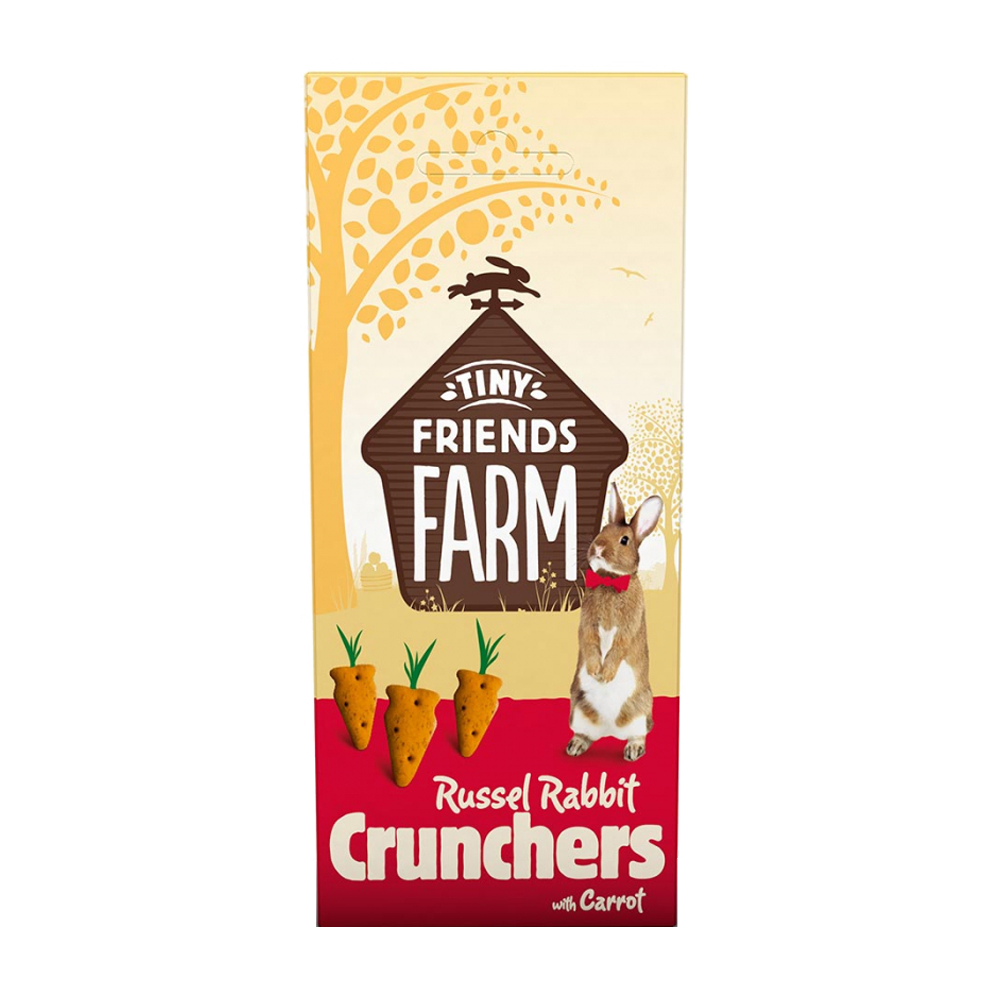 Tiny Friends Farm Kanin Cruncher Morot - 120 G | Endast 49 kr! - Zoogiganten