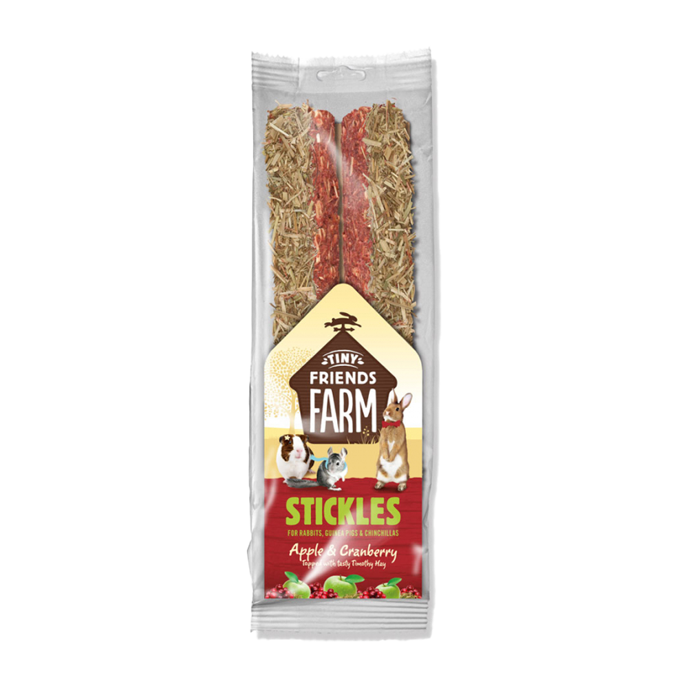 Tiny Friends Farm Stickles Äpple & Tranbär - 100g | Endast 69 kr! - Zoogiganten