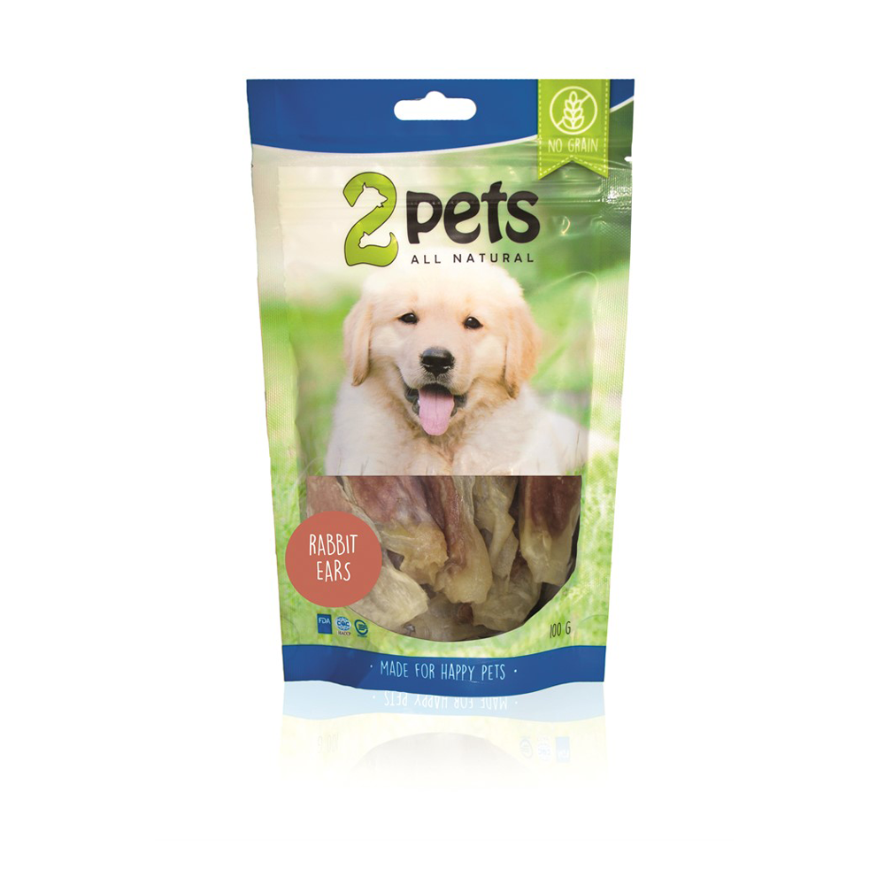 2Pets Hundsnack Kanin - 100 G | Endast 59 kr! - Zoogiganten