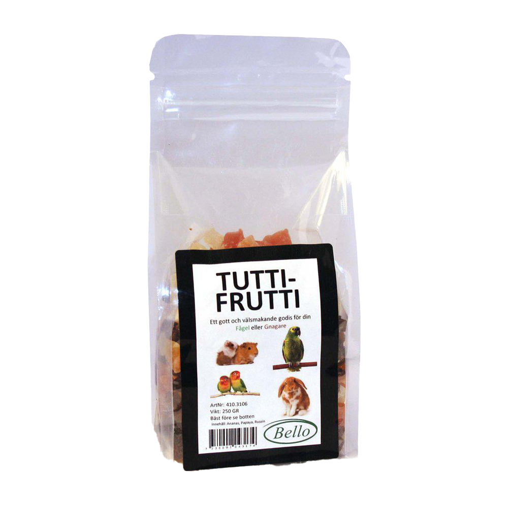 Bello Tuttifrutti Godis - 250 G | Endast 89 kr! - Zoogiganten